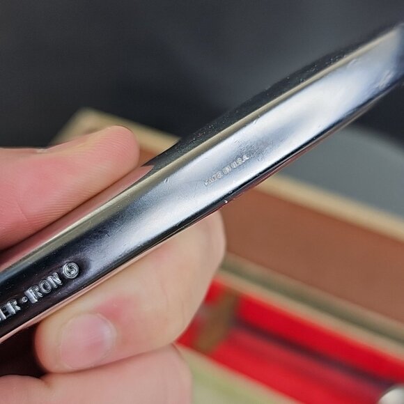 Vintage GERBER LEGENDARY BLADES CARVING SET Snickersnee Knife & Ron Fork USA - Picture 4 of 14